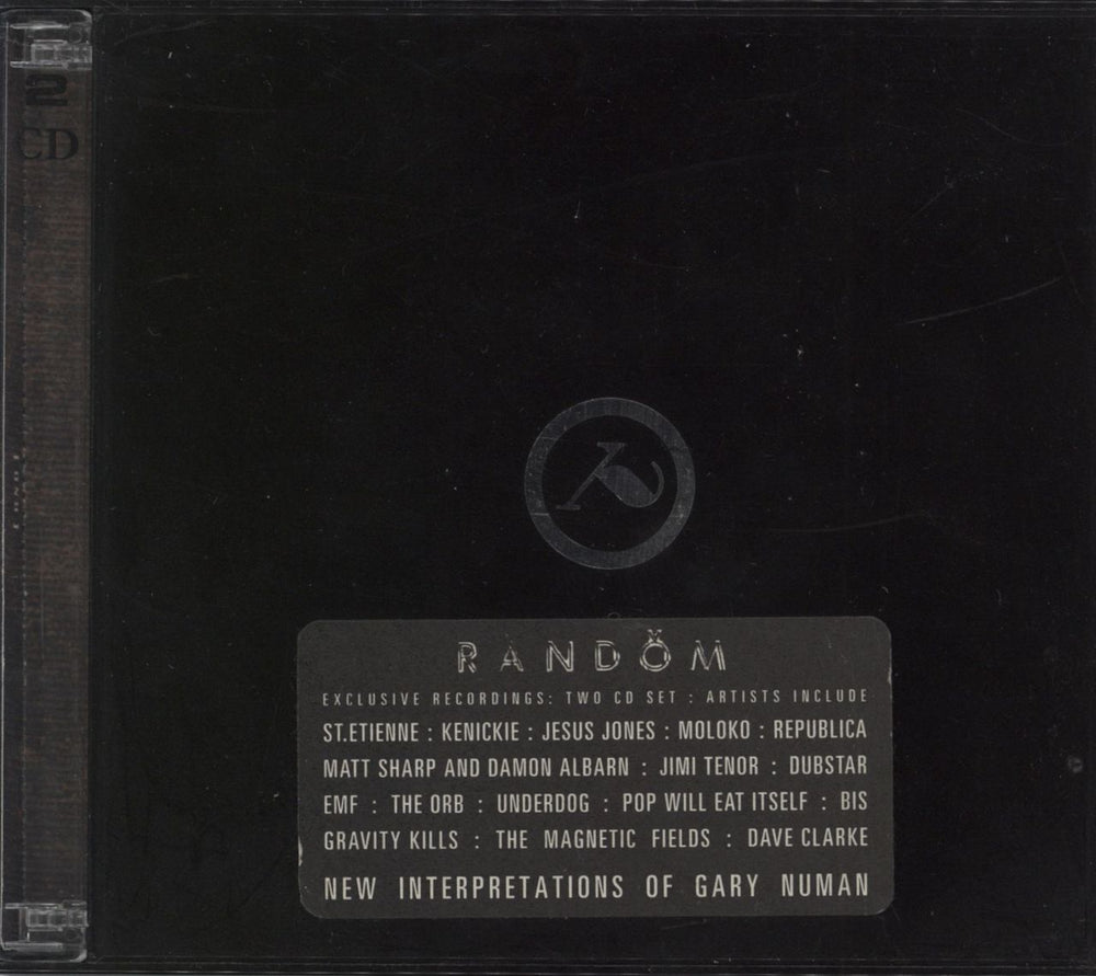 Gary Numan Random US 2 CD album set (Double CD) BBQCD195