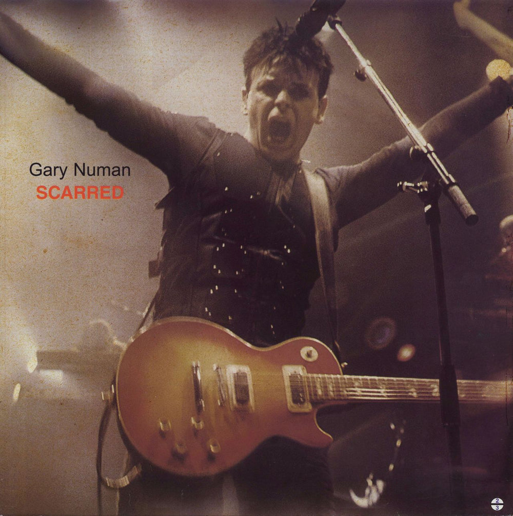 Gary Numan Scarred - Brown Vinyl - Part 2 UK vinyl LP album (LP record) OTBS2