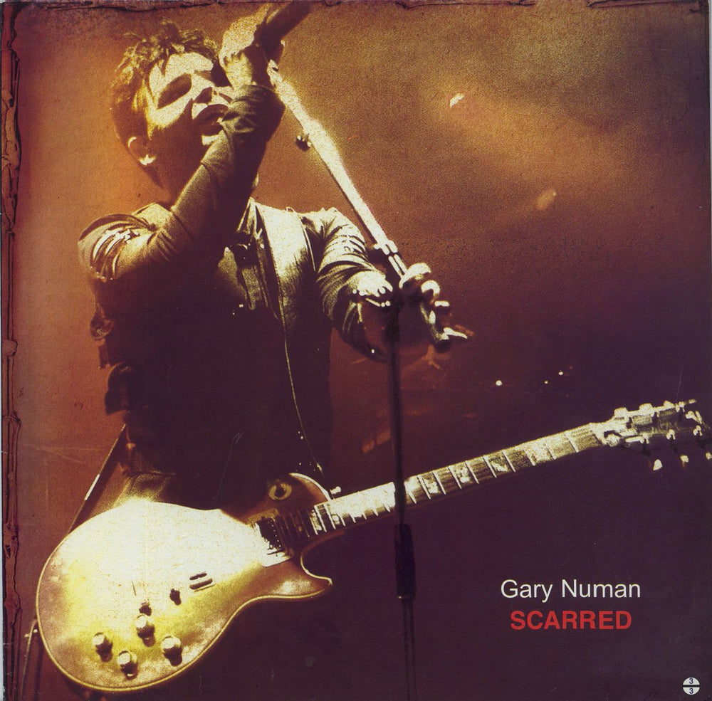 Gary Numan Scarred - Clear Vinyl - Part 3 UK vinyl LP album (LP record) OTBS3