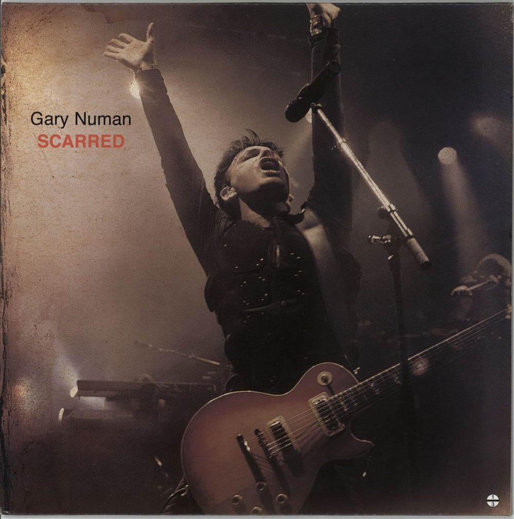 Gary Numan Scarred - Green Vinyl - Part 1 UK vinyl LP album (LP record) OTBS1