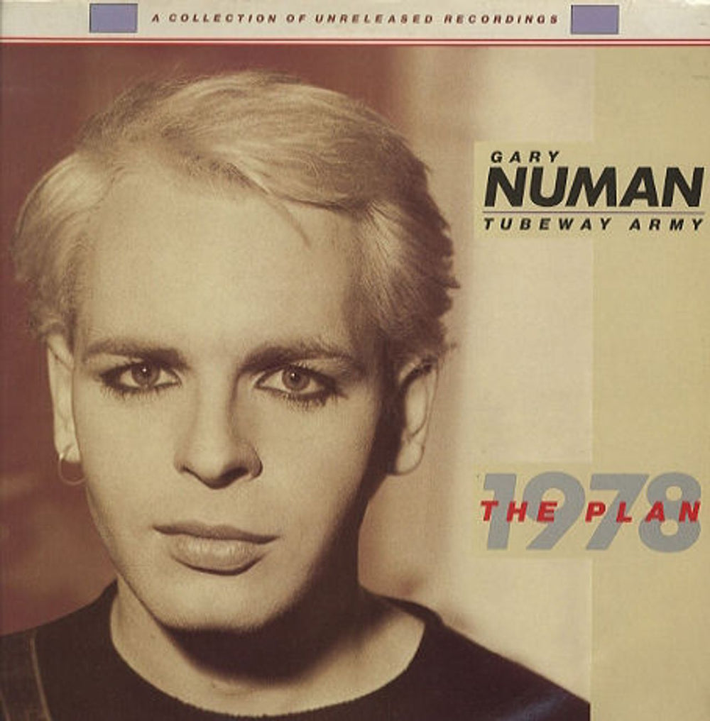 Gary Numan The Plan UK vinyl LP album (LP record) BEGA55