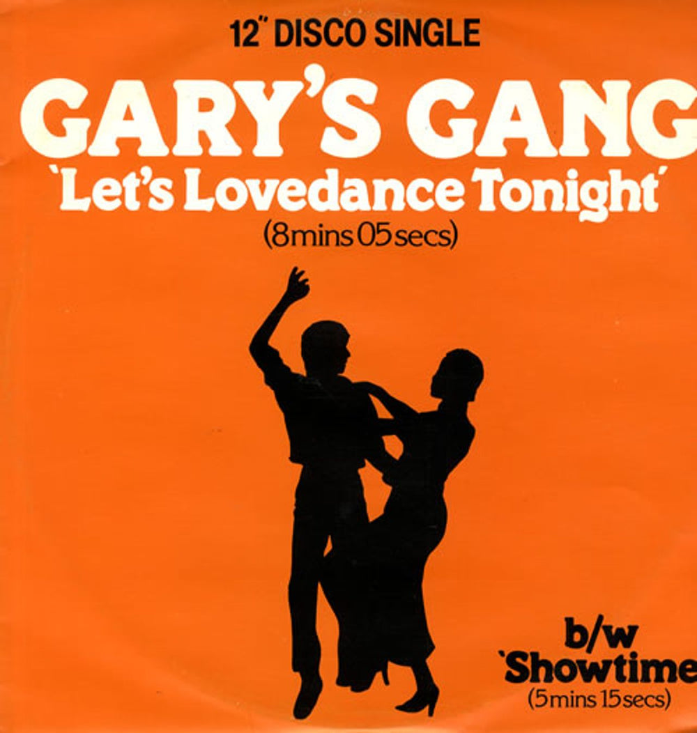 Gary's Gang Let's Lovedance Tonight UK 12" vinyl single (12 inch record / Maxi-single) 13-7328