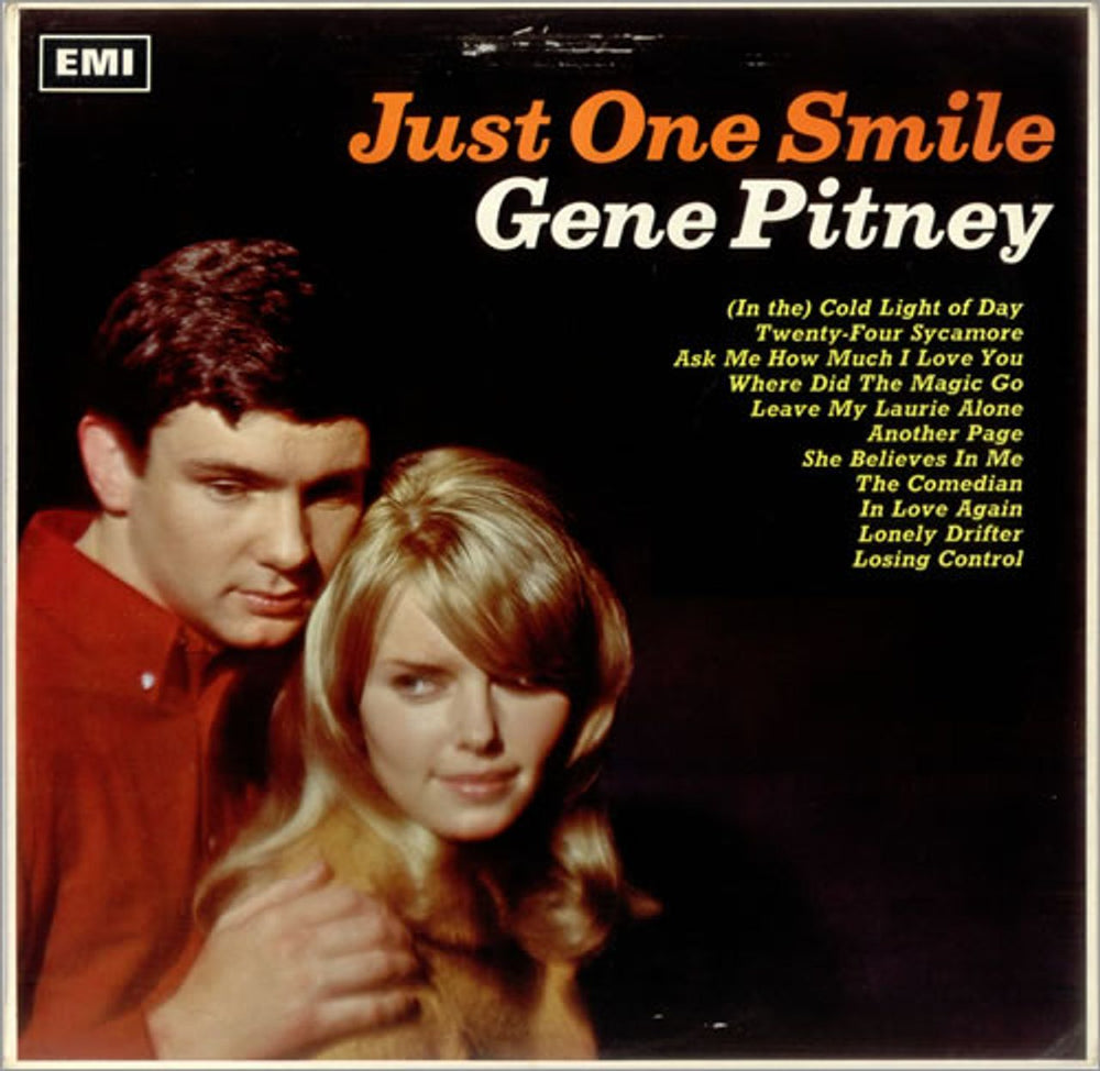 Gene Pitney Just One Smile - Mono UK vinyl LP album (LP record) SL10212