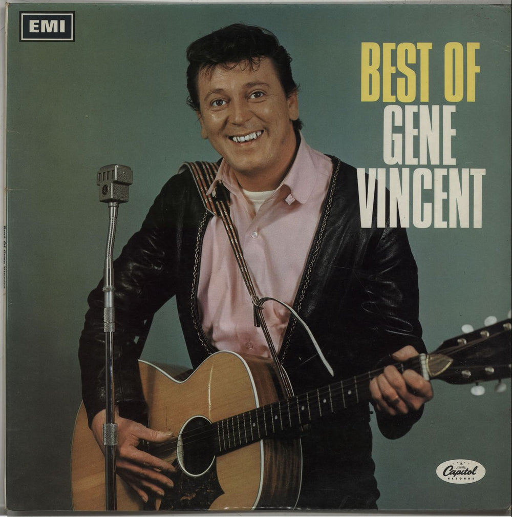 Gene Vincent Best Of Gene Vincent - EX UK vinyl LP album (LP record) T20957