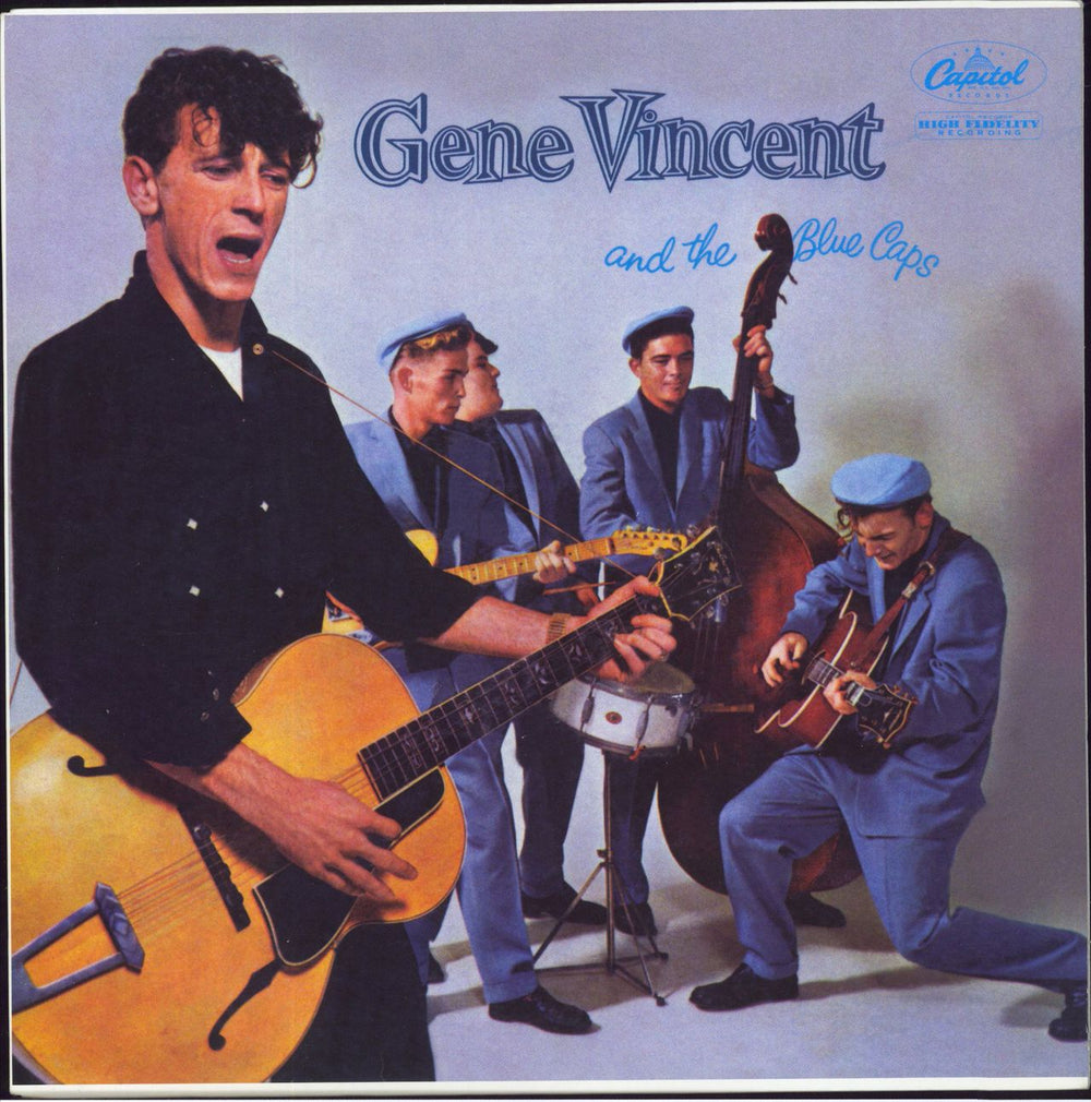 Gene Vincent Gene Vincent And The Blue Caps US vinyl LP album (LP record) T811