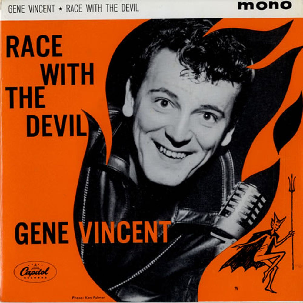 Gene Vincent Race With The Devil EP UK 7" vinyl single (7 inch record / 45) EAPI20354