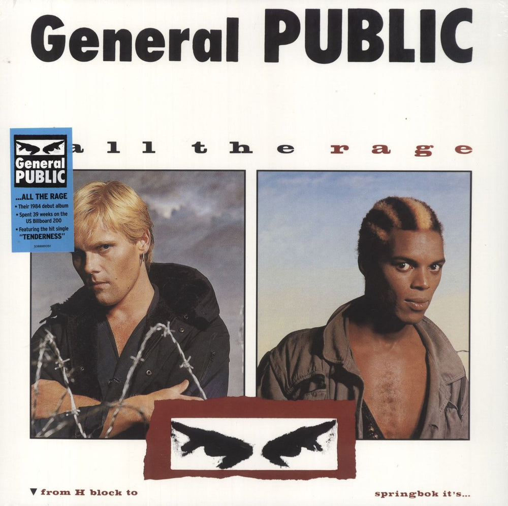 General Public All The Rage - Sealed UK vinyl LP album (LP record) 538889351