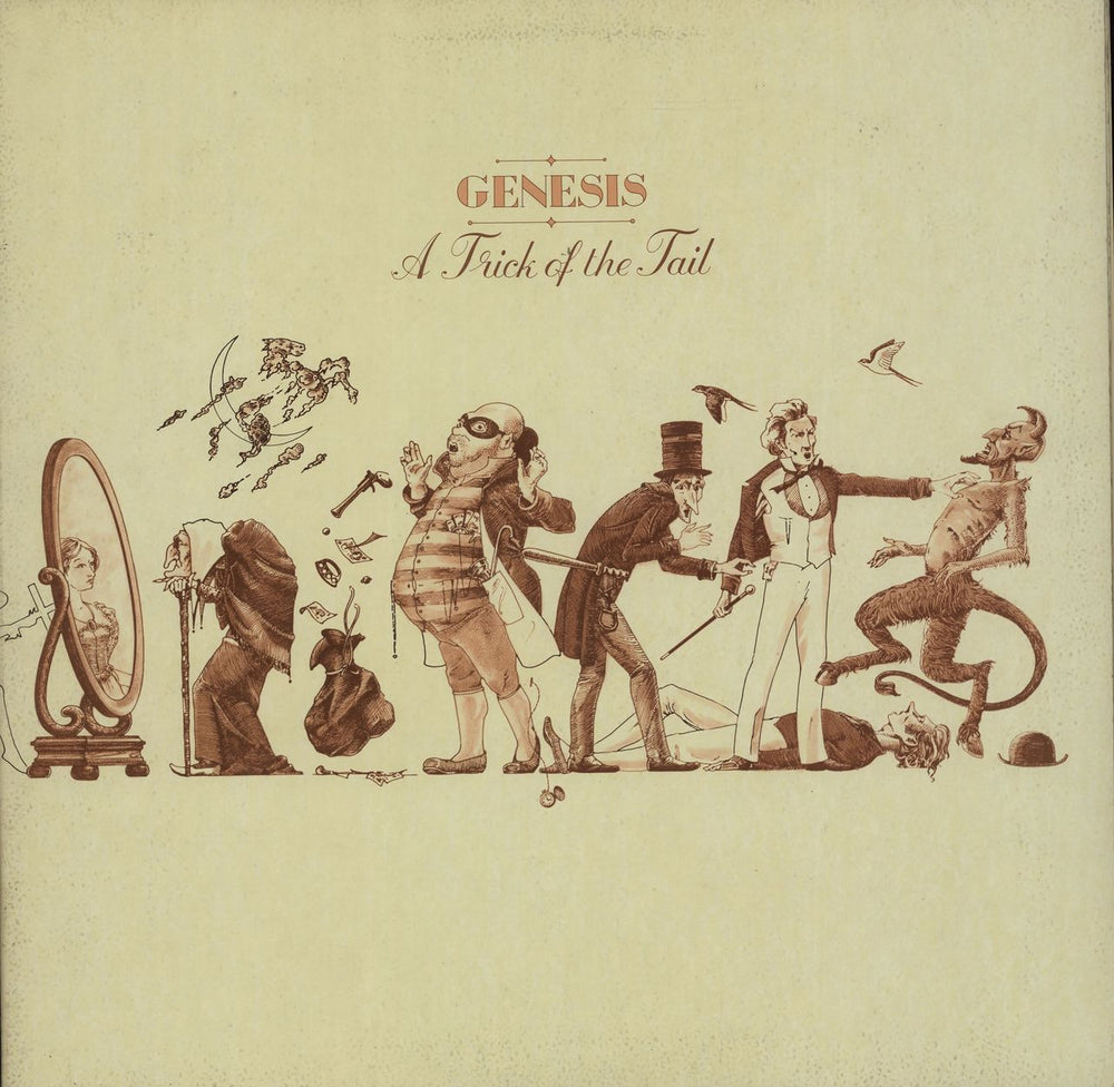 Genesis A Trick Of The Tail Dutch vinyl LP album (LP record) CDS4001