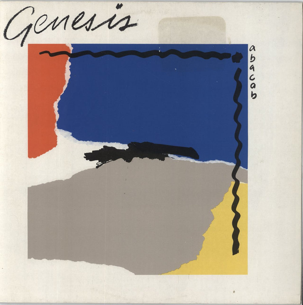 Genesis Abacab - R/B/G/Y Sleeve Dutch vinyl LP album (LP record) 6302162