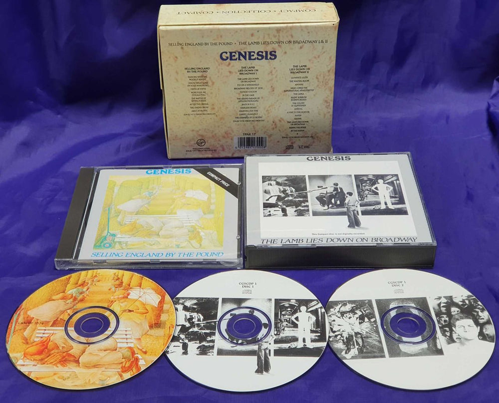 Genesis Collector's Edition - Picture CDs UK CD Album Box Set GENDXCO151943