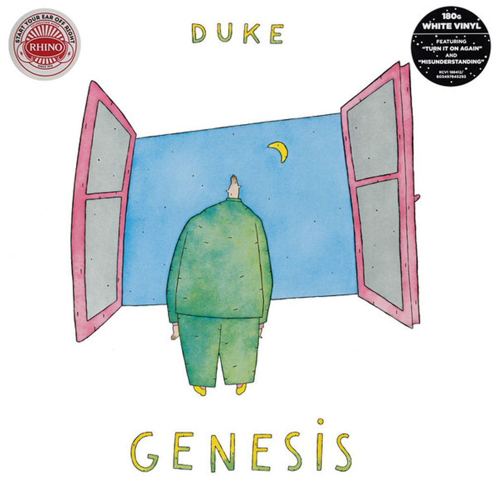 Genesis Duke - White Vinyl 180 Gram - Sealed UK vinyl LP album (LP record) RCV1188412