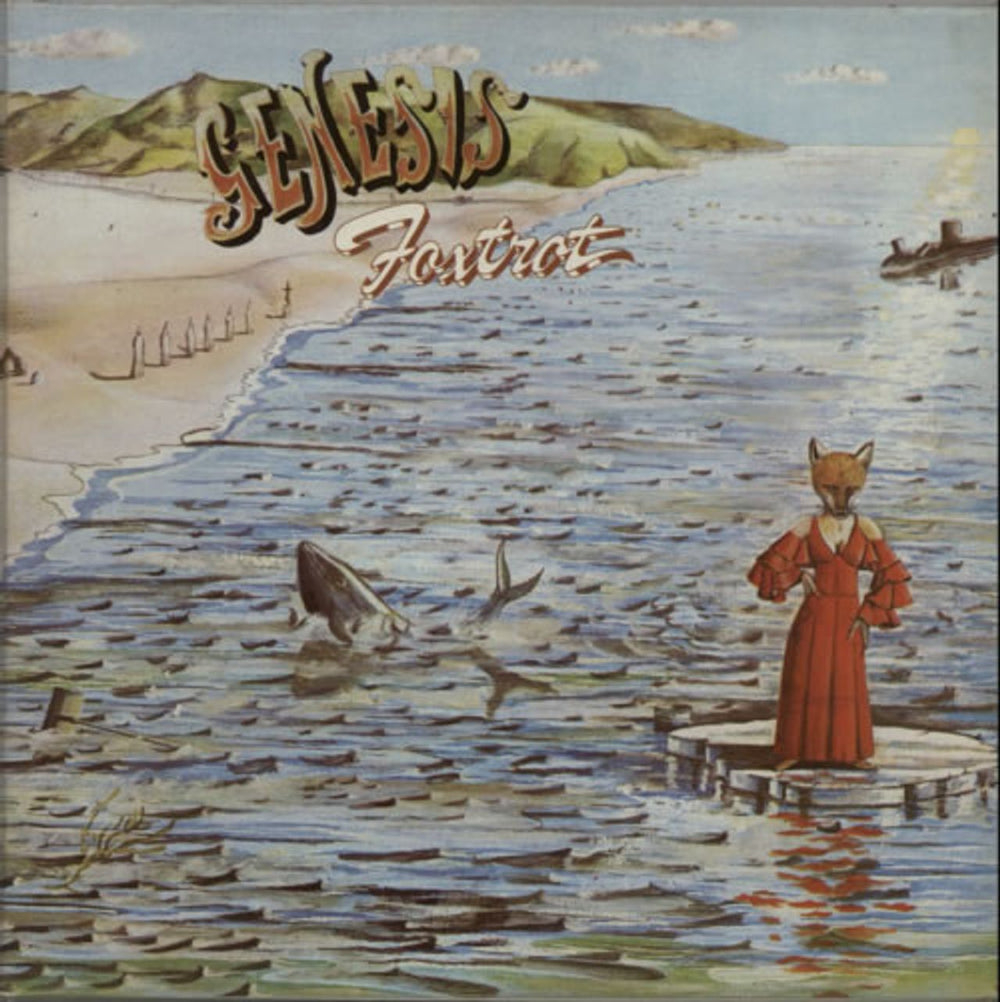 Genesis Foxtrot German vinyl LP album (LP record) 6369922