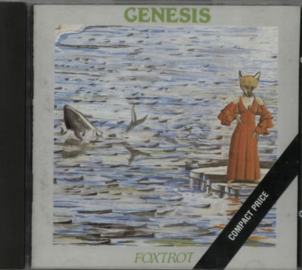 Genesis Foxtrot UK CD album (CDLP) CASCD1058