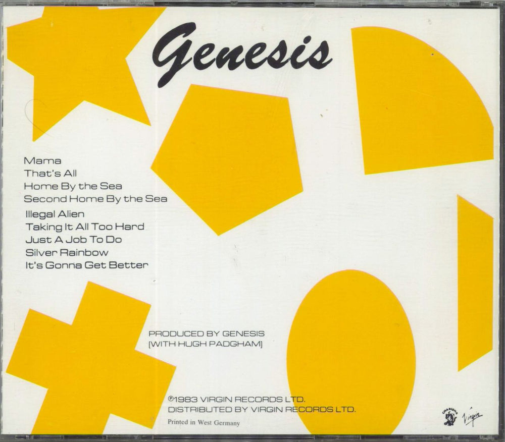 Genesis Genesis UK CD album (CDLP)