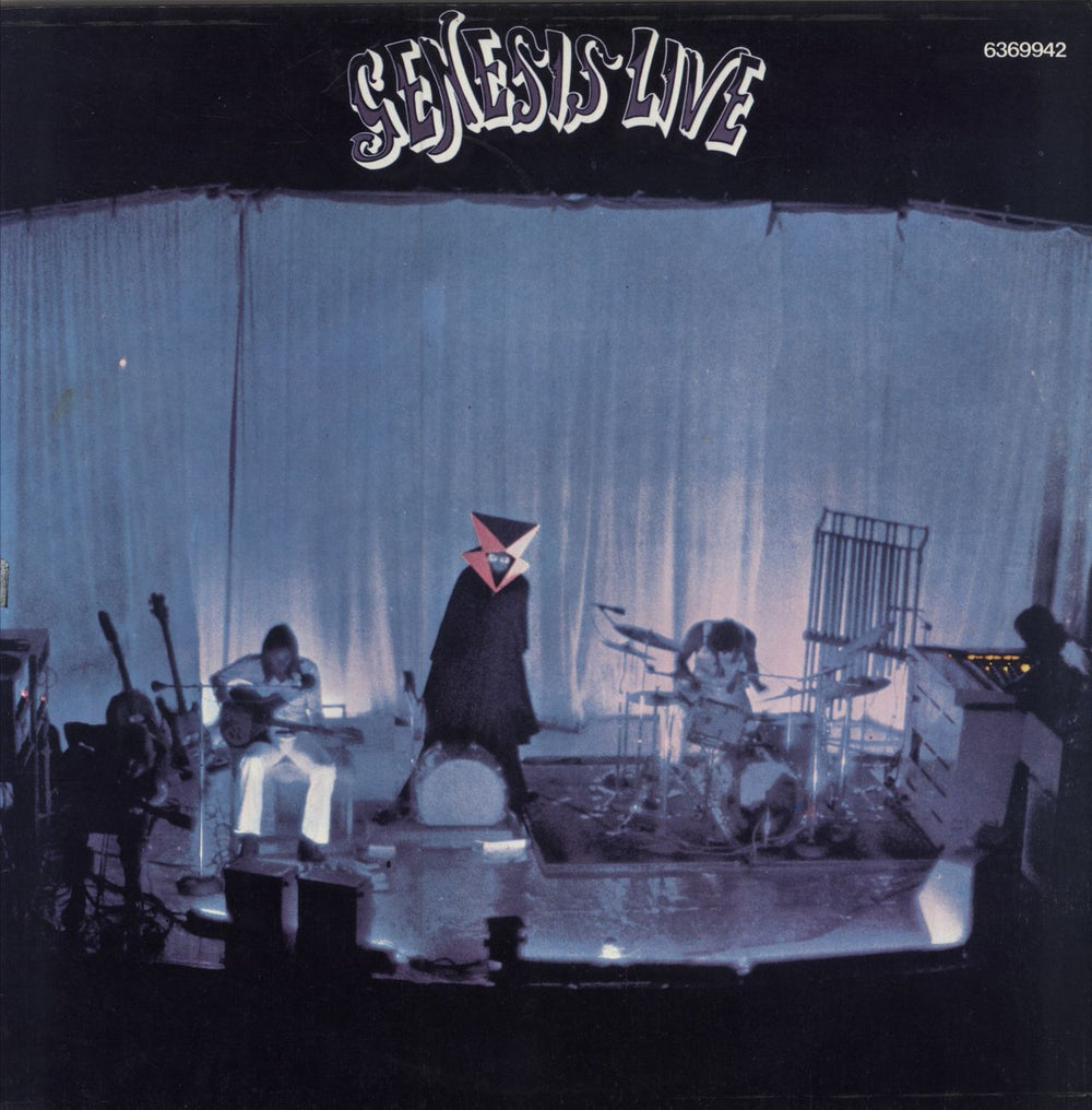 Genesis Live Portugese vinyl LP album (LP record) 6369942