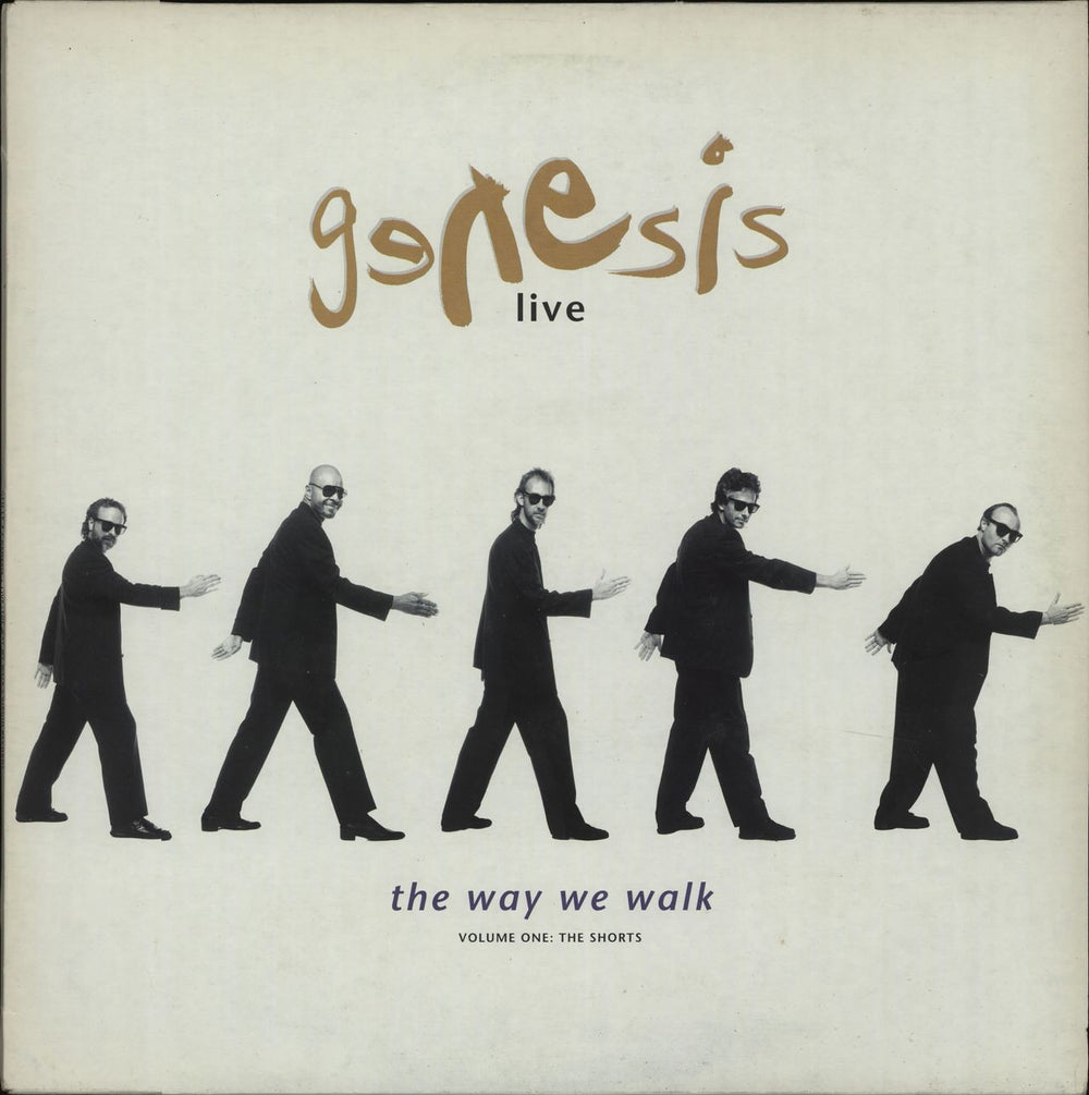 Genesis Live - The Way We Walk - Volume One: The Shorts - VG UK vinyl LP album (LP record) GENLP4