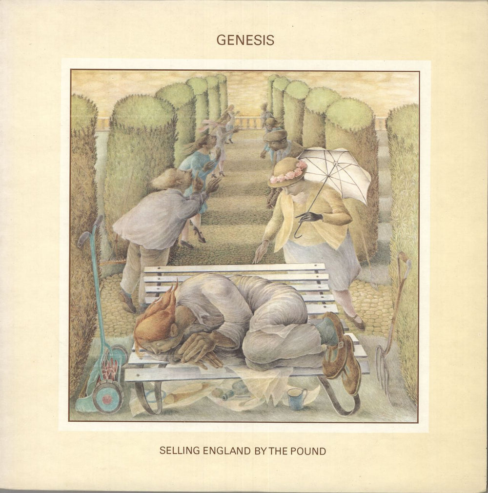 Genesis Selling England By The Pound - 1st UK vinyl LP album (LP record) CAS1074