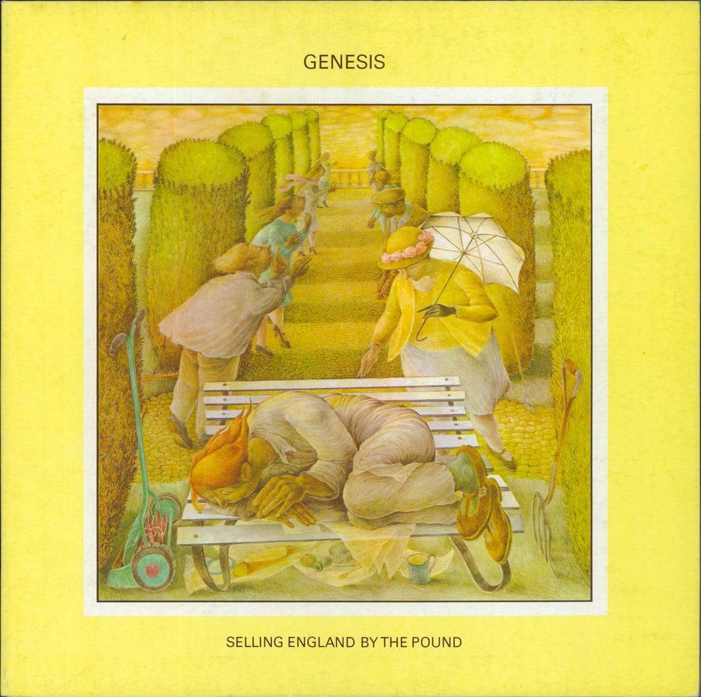 Genesis Selling England By The Pound Italian vinyl LP album (LP record) CHC46