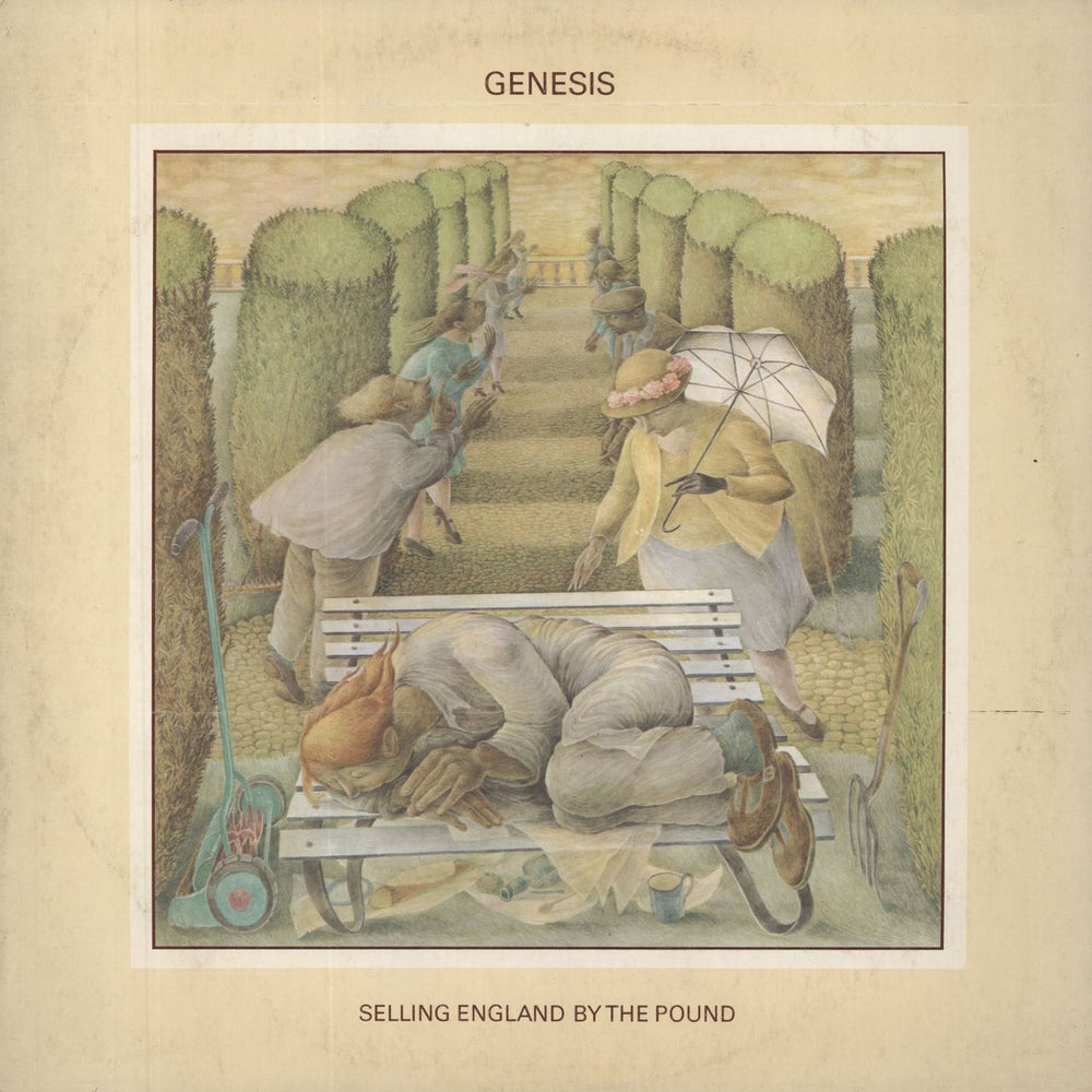 Genesis Selling England By The Pound - VG Dutch vinyl LP album (LP record) CAS1074