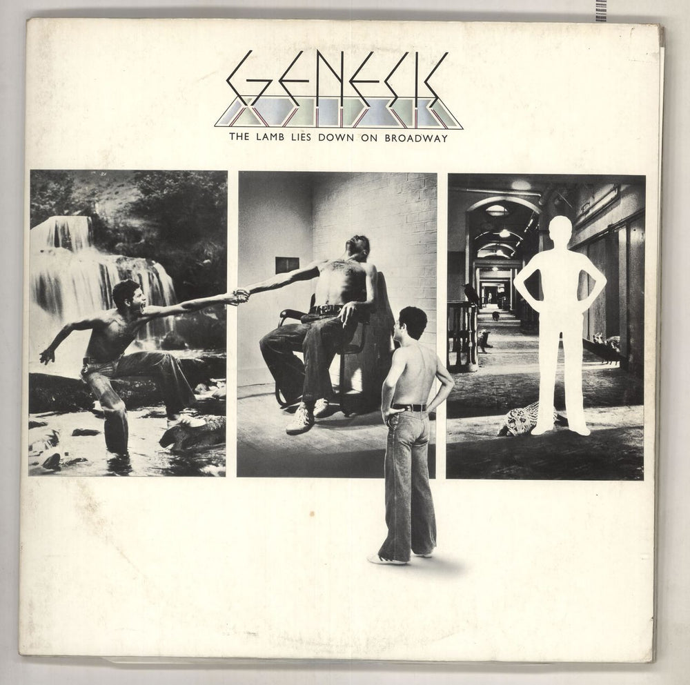 Genesis The Lamb Lies Down On Broadway - 2nd - VG UK 2-LP vinyl record set (Double LP Album) CGS101