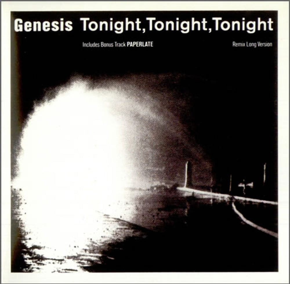 Genesis Tonight Tonight Tonight UK CD single (CD5 / 5") DRAW412