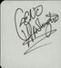 Geno Washington Page Of An Autograph Book UK memorabilia AUTOGRAPH