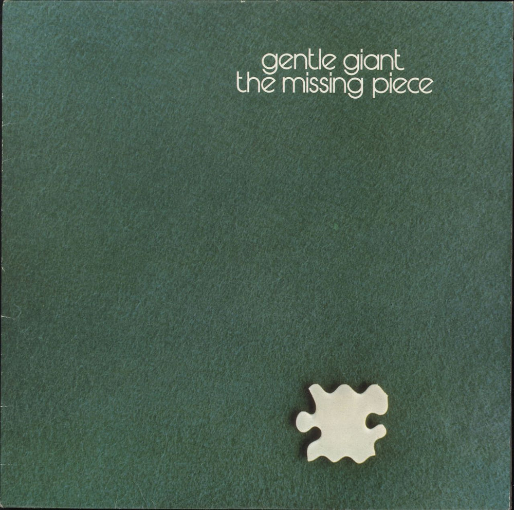 Gentle Giant The Missing Piece - 1st + Inner - EX UK vinyl LP album (LP record) CHR1152