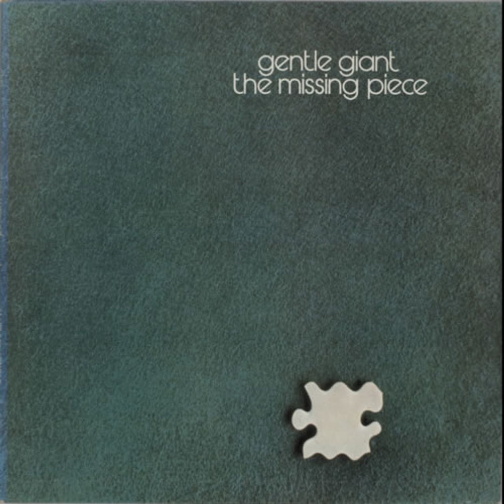 Gentle Giant The Missing Piece - 2nd UK vinyl LP album (LP record) CHR1152