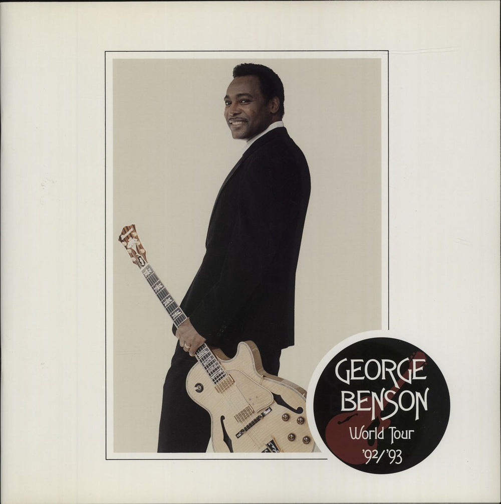 George Benson World Tour '92/'93 UK tour programme TOUR PROGRAMME