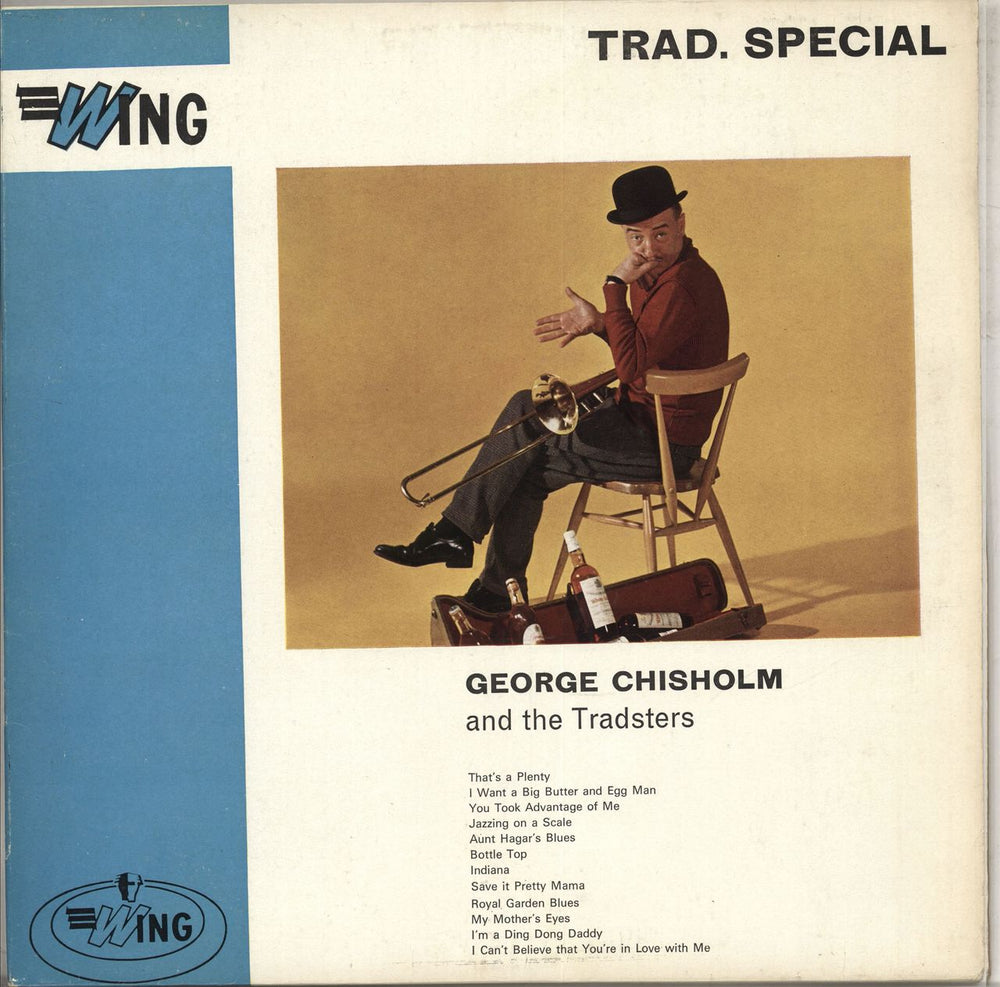 George Chisholm Trad Special UK vinyl LP album (LP record) WL1043