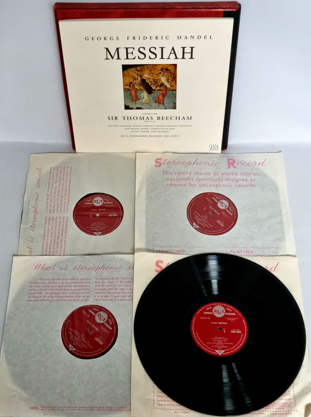 George Frideric Handel Handel: Messiah UK Vinyl Box Set HJRVXHA775284