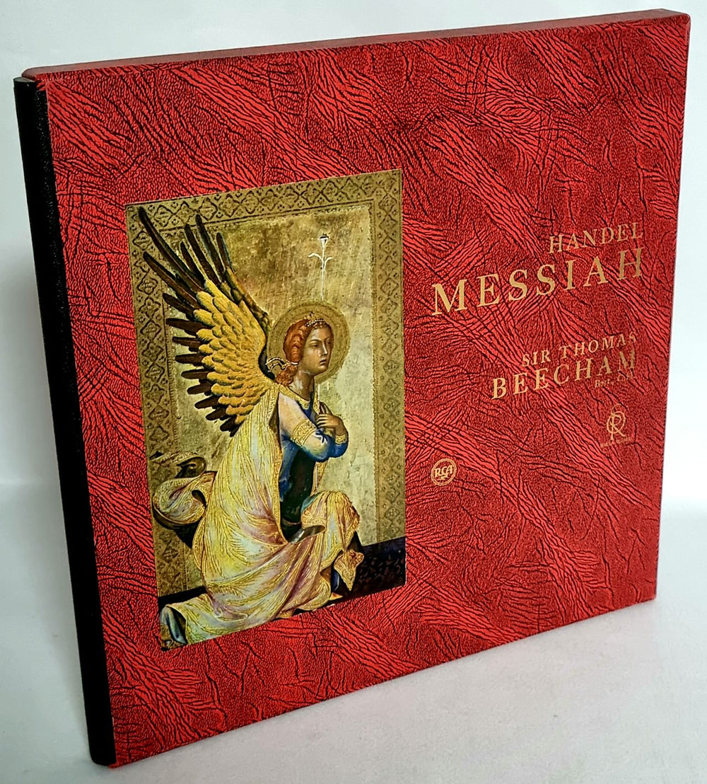 George Frideric Handel Handel: Messiah UK Vinyl Box Set SER4501/2/3/4