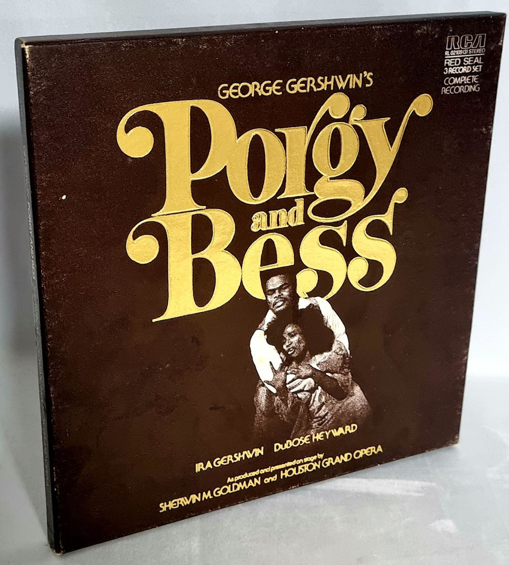 George Gershwin Porgy & Bess - EX Italian Vinyl Box Set RL02109(3)