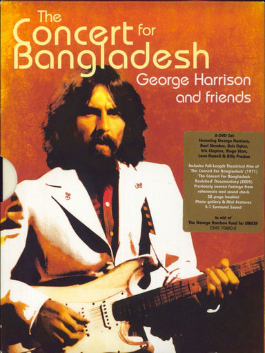 George Harrison Concert For Bangladesh UK DVD — RareVinyl.com