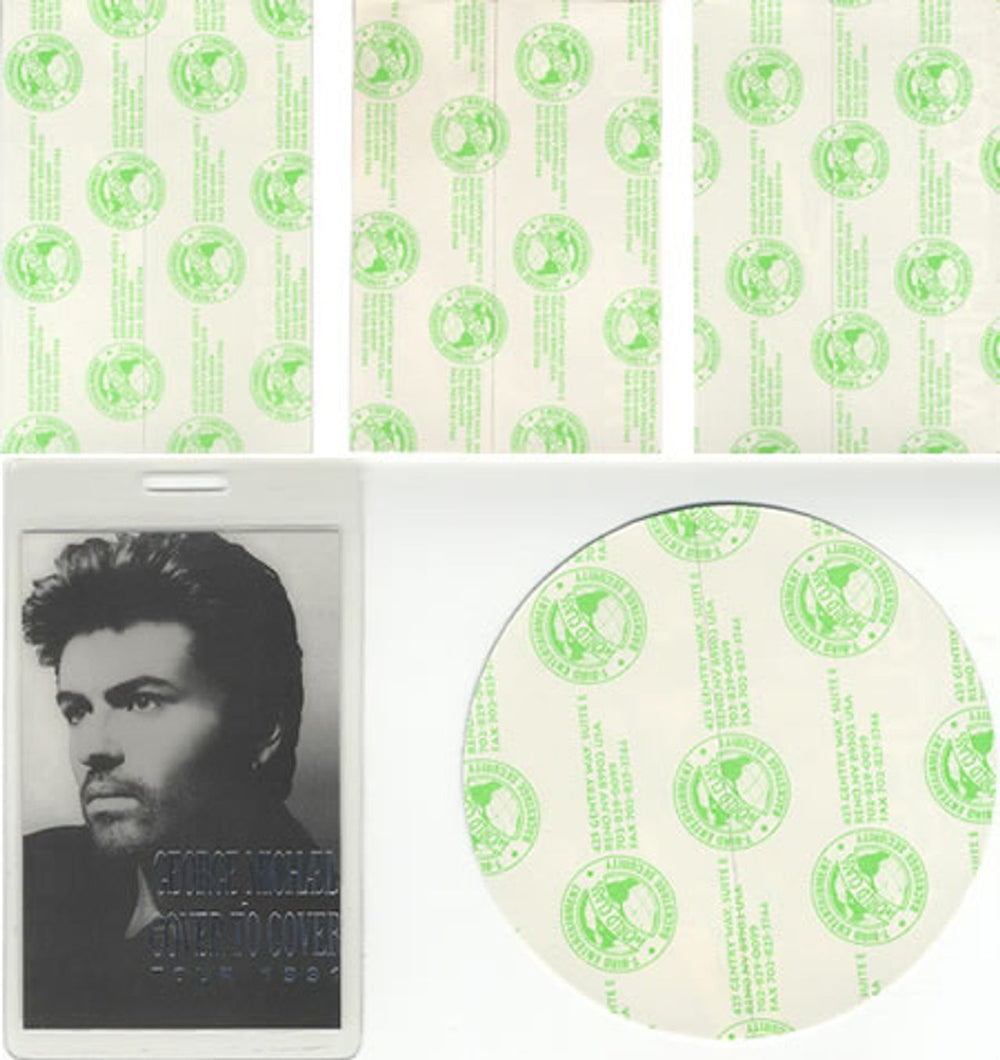 George Michael Cover To Cover: North America [Tour Passes] US Promo tour pass GEOTPCO410948