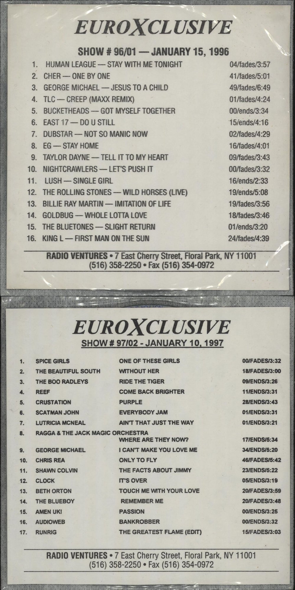 George Michael EuroXclusive - 13 Disc's US Promo CD album (CDLP) Deleted