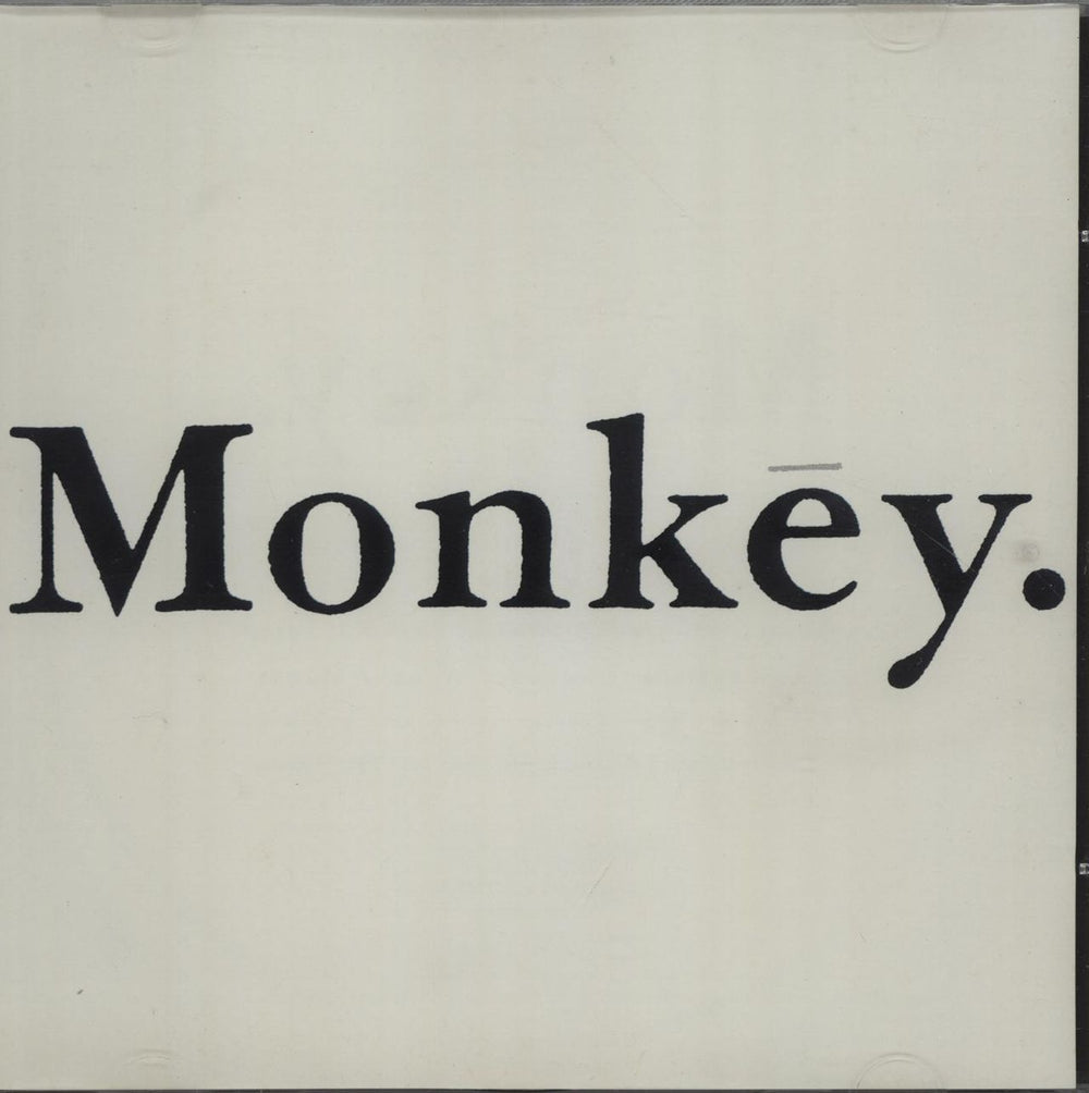 George Michael Monkey UK CD single (CD5 / 5") CDEMU6