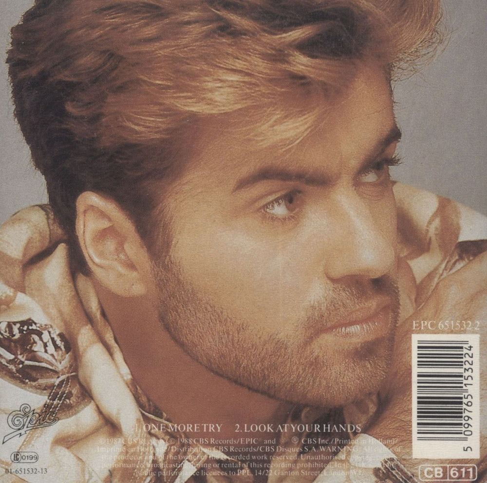 George Michael One More Try UK 3" CD single (CD3) 5099765153224