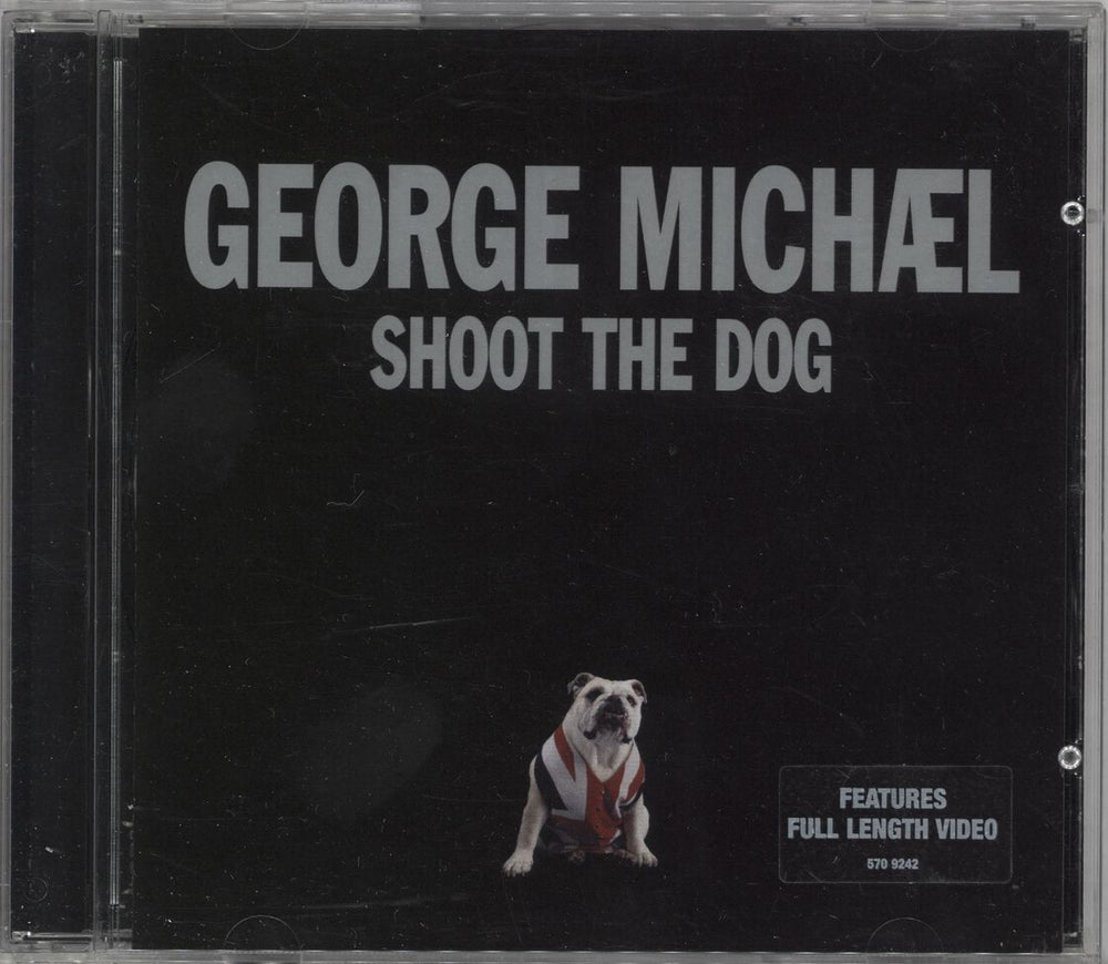 George Michael Shoot The Dog UK CD single (CD5 / 5") 5709242