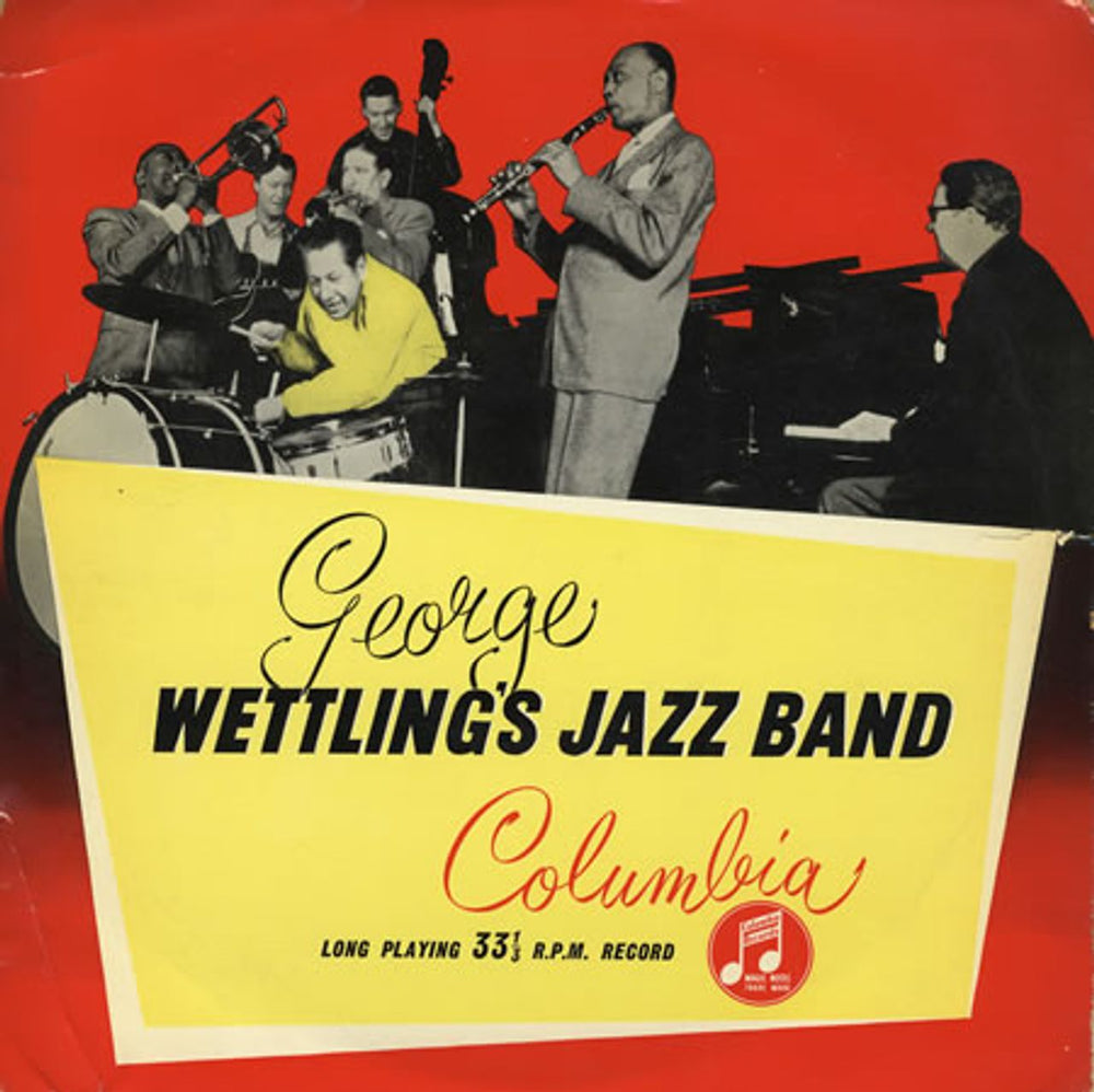 George Wettling George Wettling's Jazz Band UK 10" vinyl single (10 inch record) 33S1019