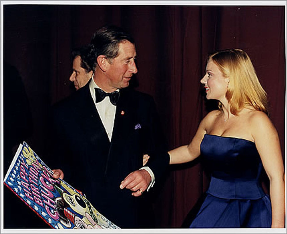 Geri Halliwell Geri & Prince Charles UK photograph PHOTO