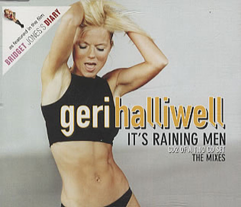 Geri Halliwell It's Raining Men UK 2-CD single set (Double CD single) G-R2SIT183577