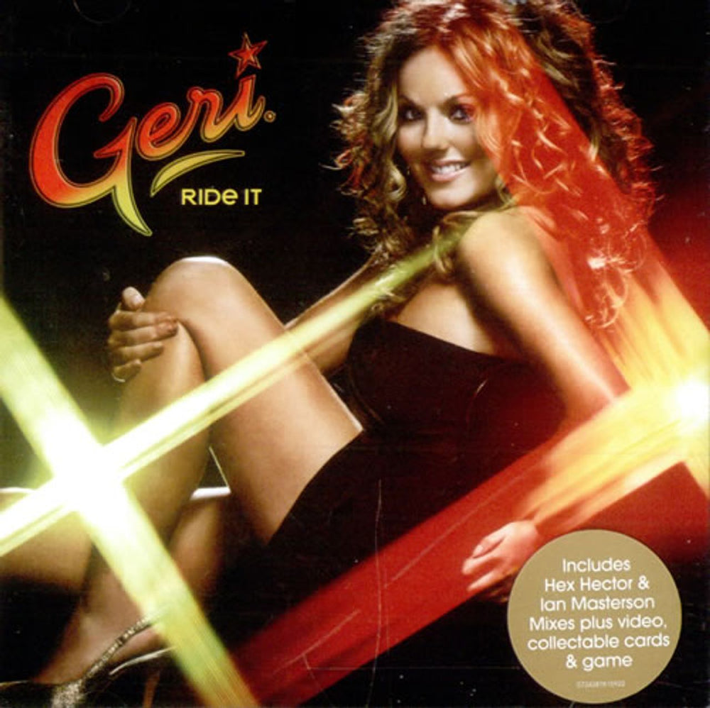 Geri Halliwell Ride It UK CD single (CD5 / 5") SINDX69