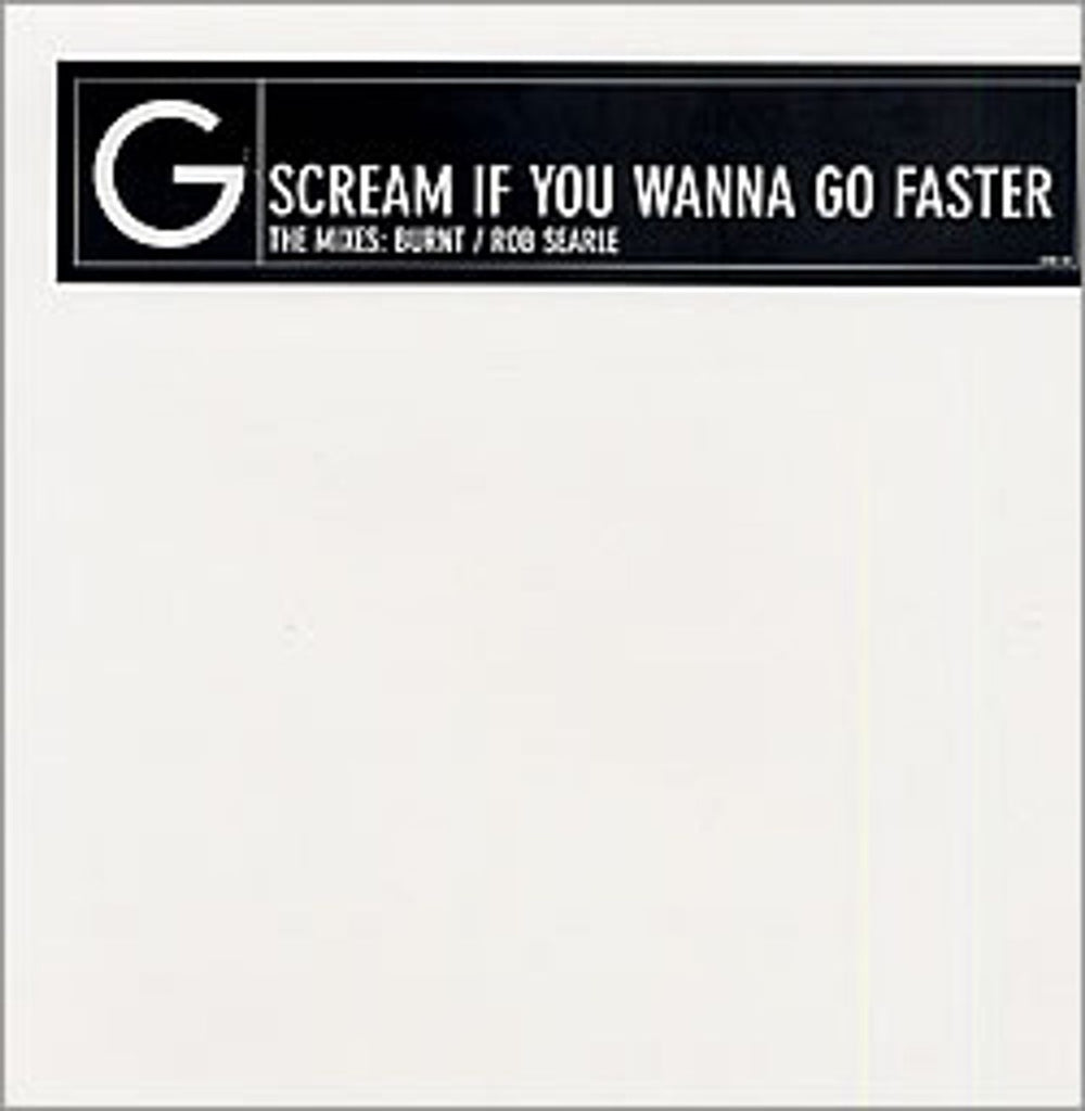 Geri Halliwell Scream If You Wanna Go Faster UK Promo 12" vinyl single (12 inch record / Maxi-single) 12EMDJ595