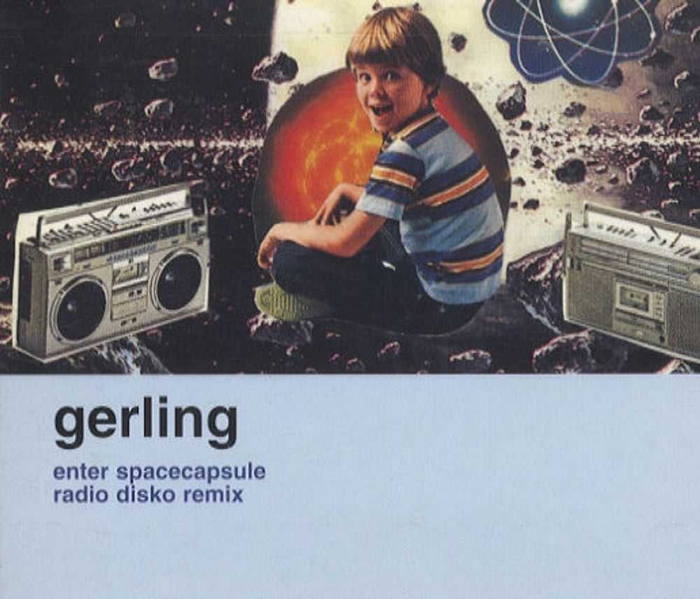 Gerling Enter Spacecapsule - Radio Disko Remix UK Promo CD single (CD5 / 5") INFECT83CDSP