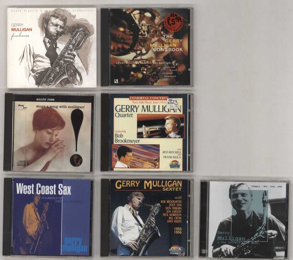 Gerry Mulligan CD Album Collection UK CD album (CDLP)