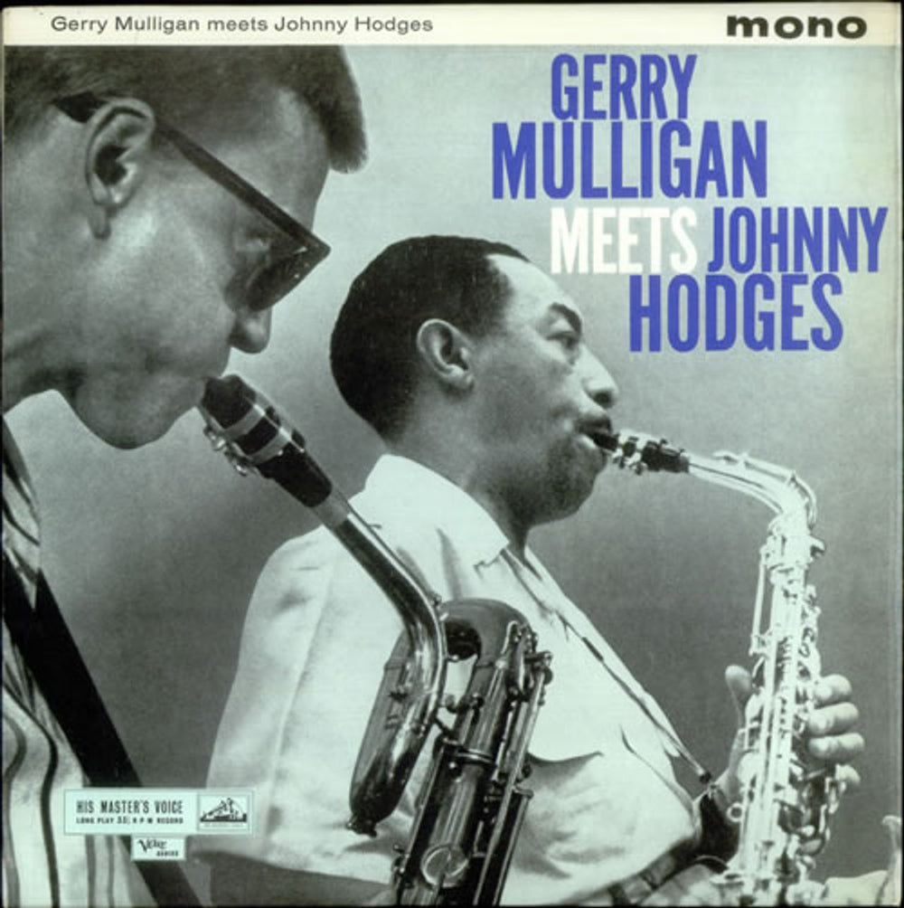 Gerry Mulligan Meets Johnny Hodges UK vinyl LP album (LP record) CLP1465