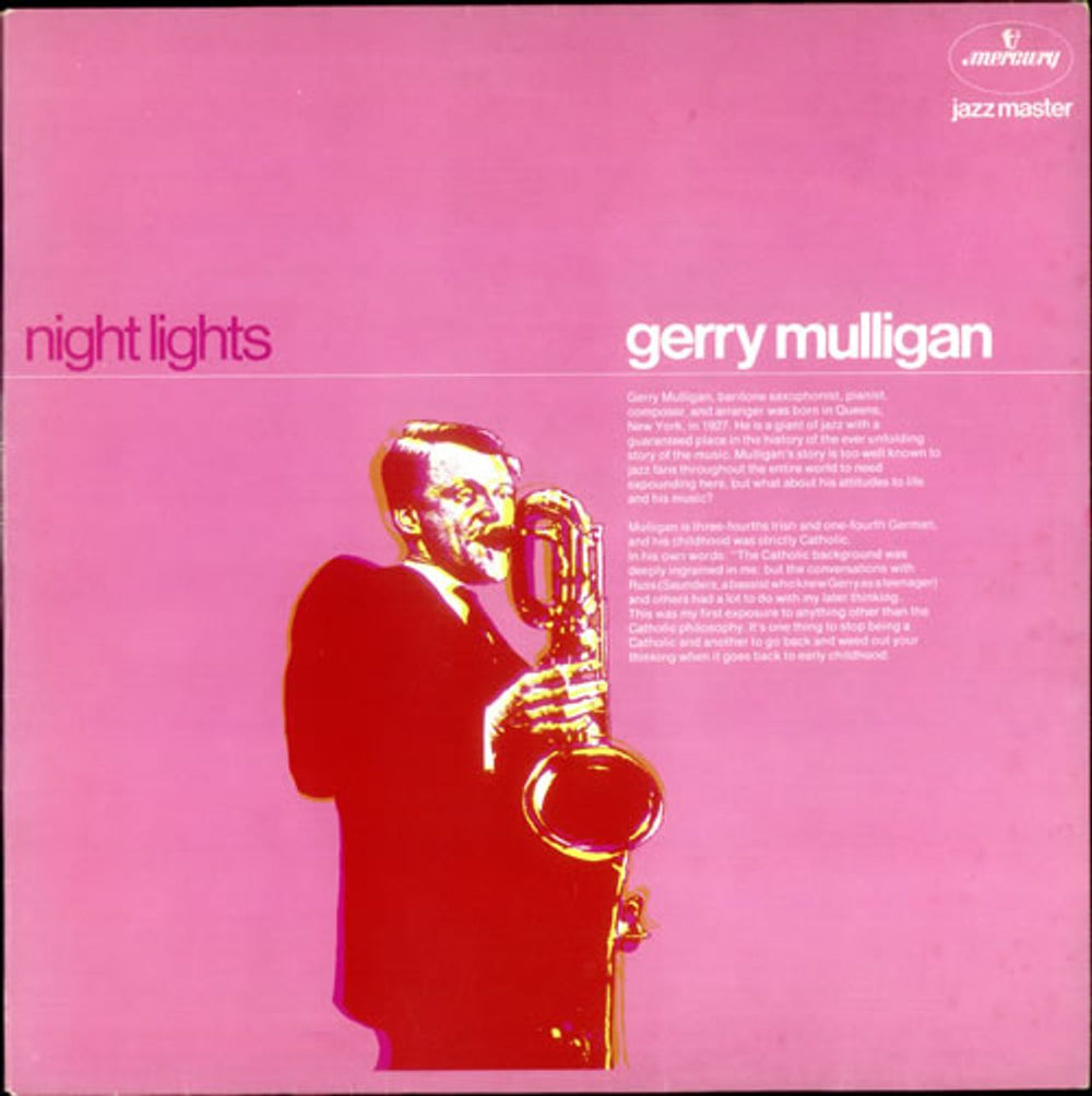 Gerry Mulligan Night Lights Dutch vinyl LP album (LP record) 6336345