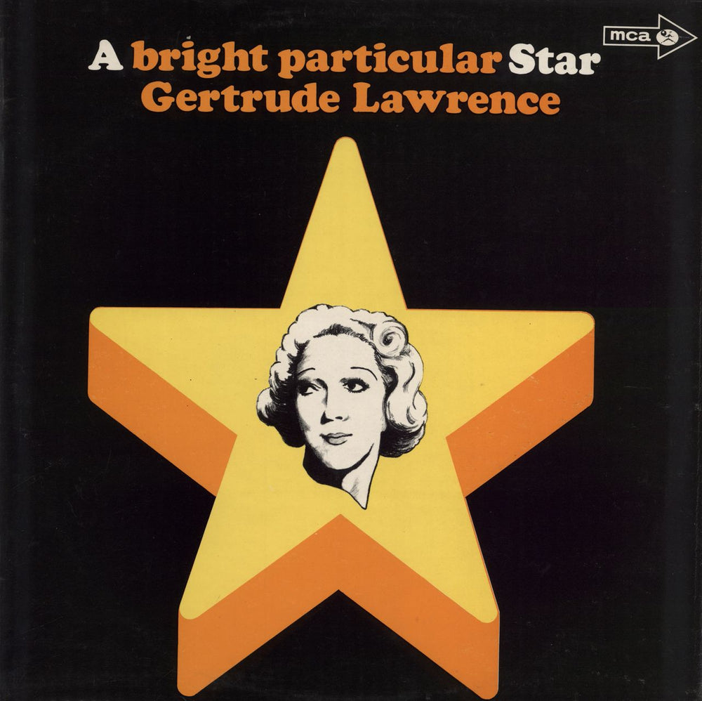 Gertrude Lawrence A Bright Particular Star UK vinyl LP album (LP record) MUP336