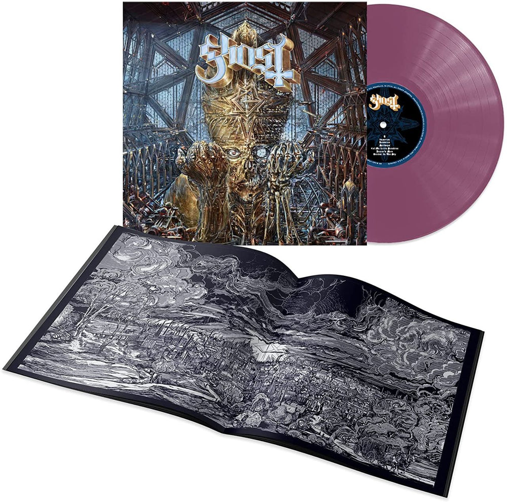 Ghost (Swedish) Impera - Dark Magenta Vinyl - Sealed UK vinyl LP album (LP record) LVR02521